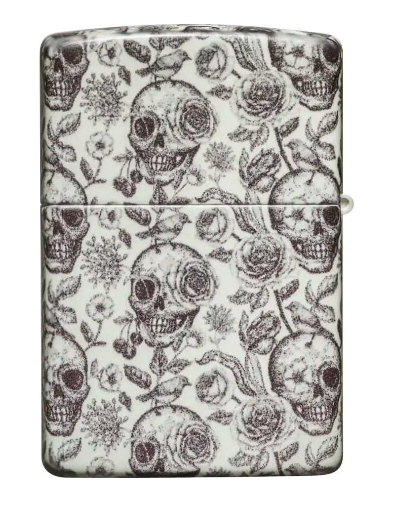 Zippo Glow in the Dark Skeleton Design