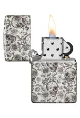 Zippo Glow in the Dark Skeleton Design