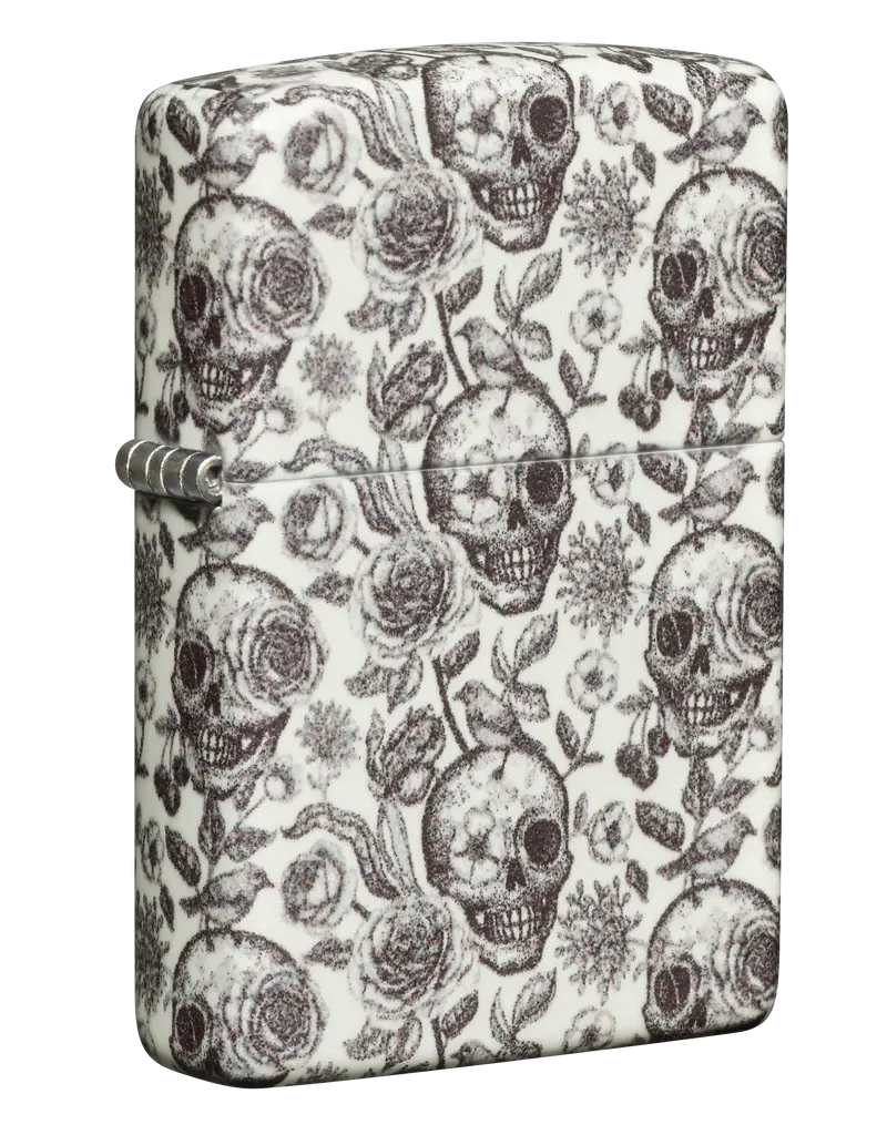 Zippo Glow in the Dark Skeleton Design