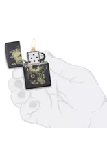 Zippo Gambling Design Black Matte