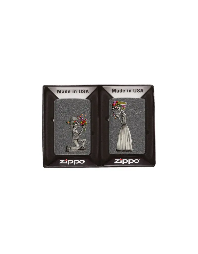 Zippo Iron Stone Gift Set