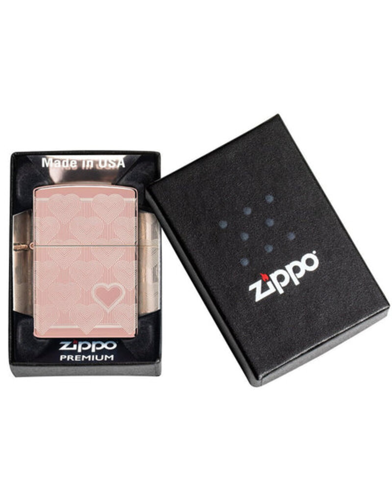 Zippo Heart Design