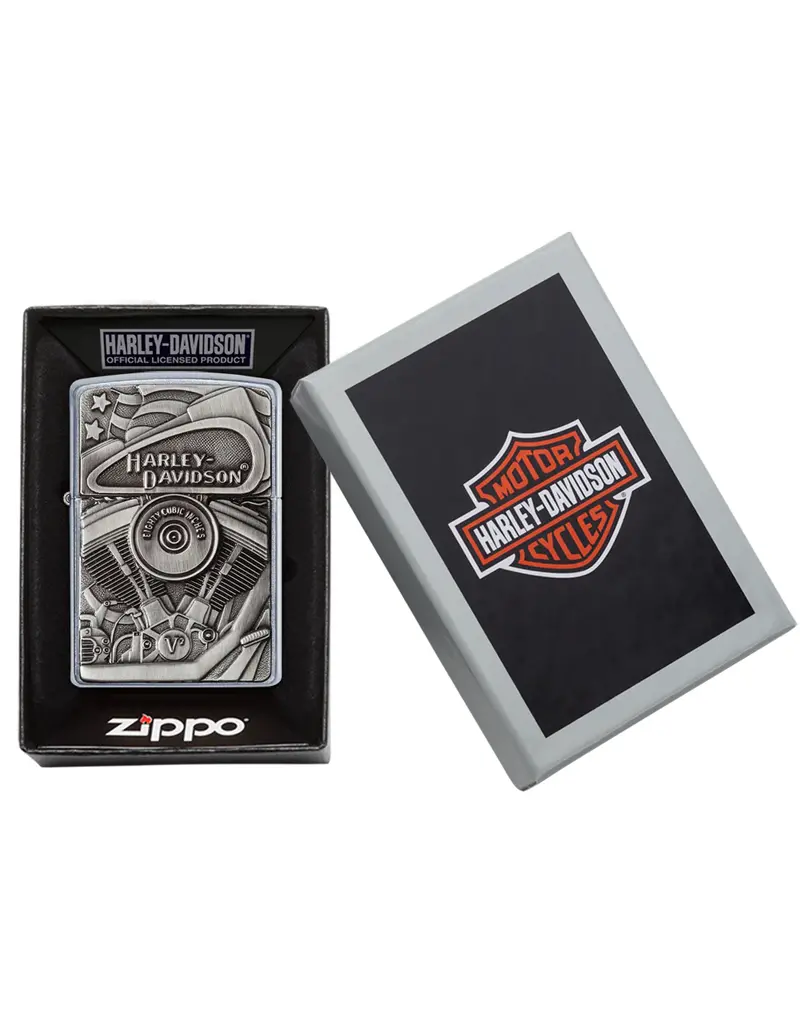 Zippo HD Motor Flag