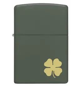 Zippo Four Leaf Clover Design