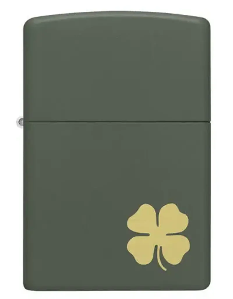 Zippo Four Leaf Clover Design