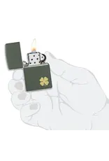 Zippo Four Leaf Clover Design