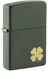 Zippo Four Leaf Clover Design