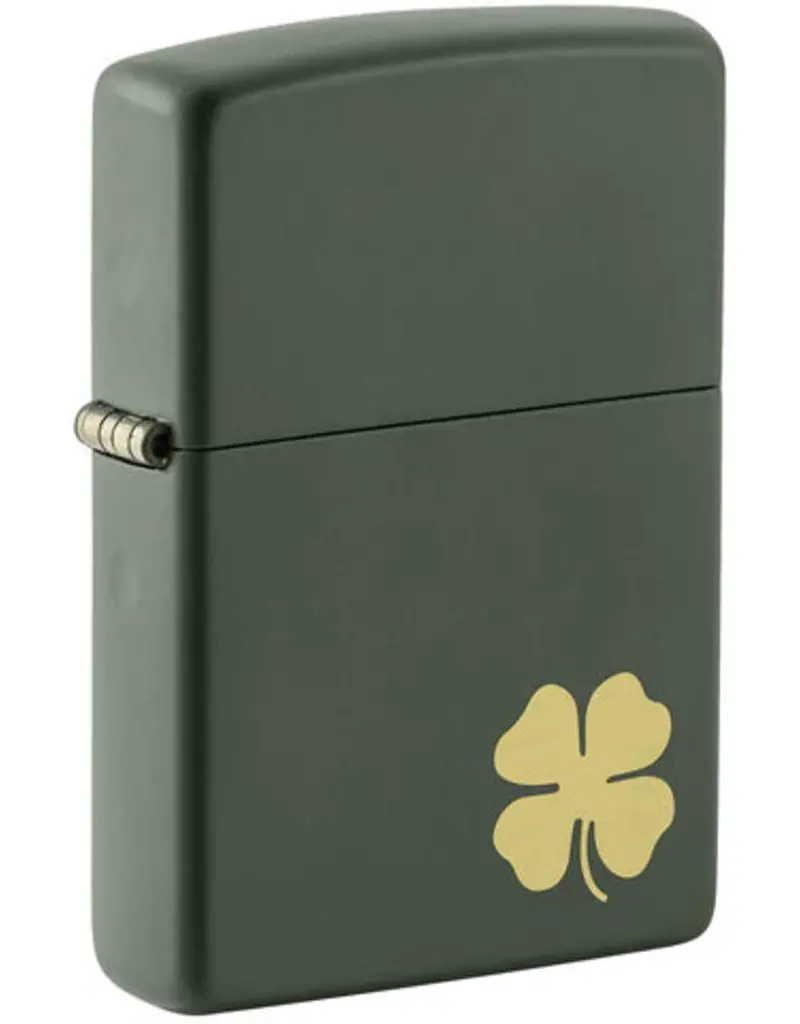 Zippo Four Leaf Clover Design