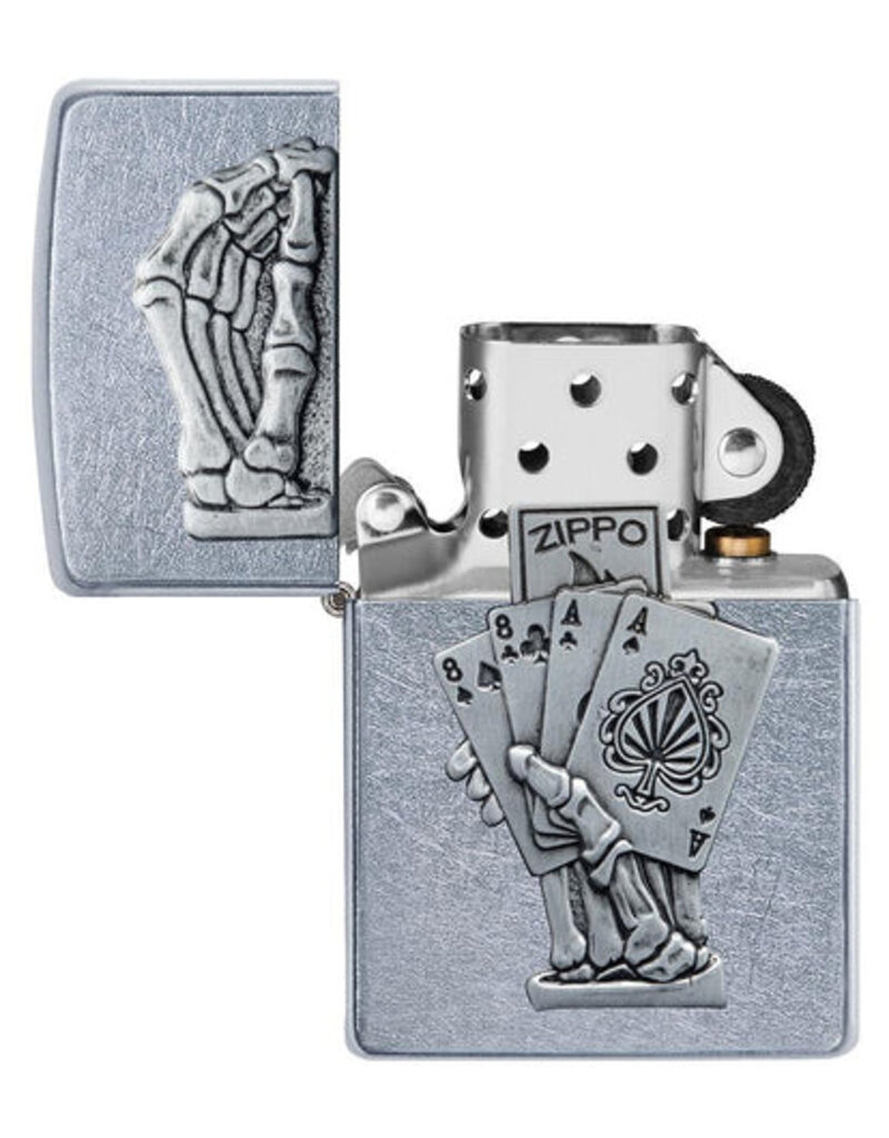 Zippo Dead Man's Hand Emblem