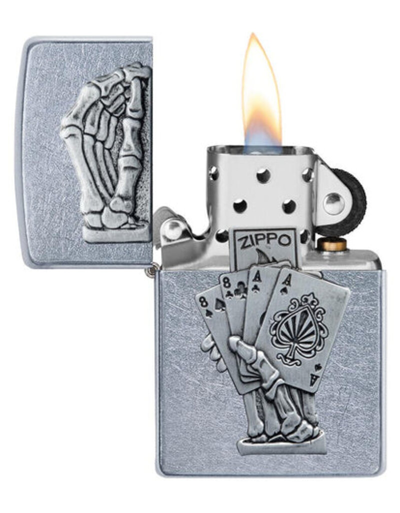 Zippo Dead Man's Hand Emblem