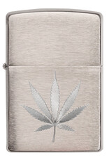 Zippo Engraved Leaf Design