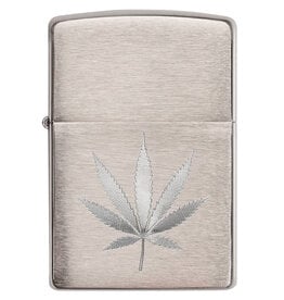 Zippo Engraved Leaf Design