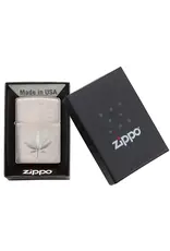 Zippo Engraved Leaf Design