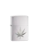 Zippo Engraved Leaf Design