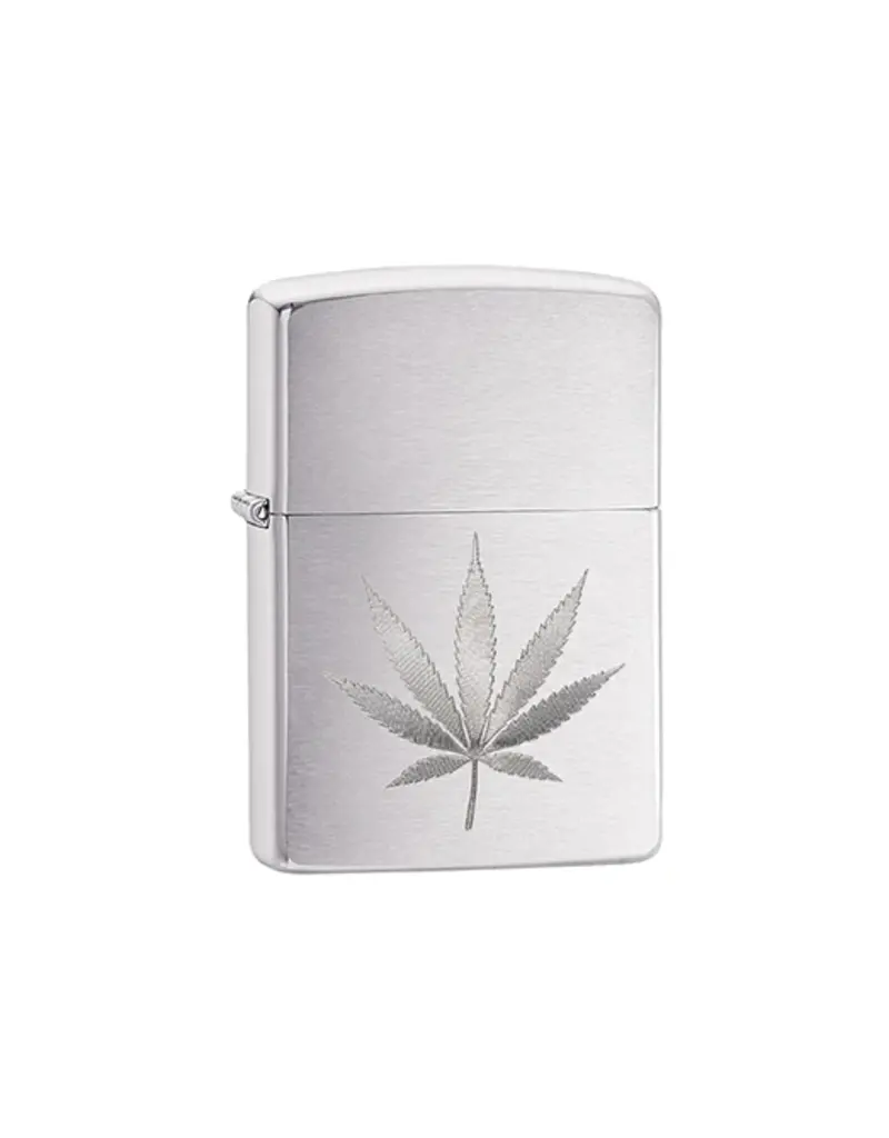Zippo Engraved Leaf Design