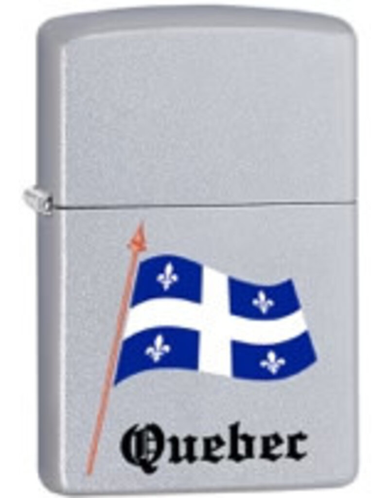 Zippo Souvenir Flag of Quebec