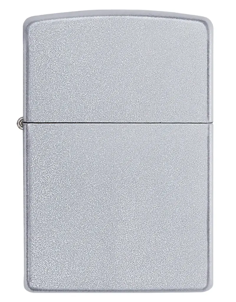 Zippo Satin Chrome Lighter