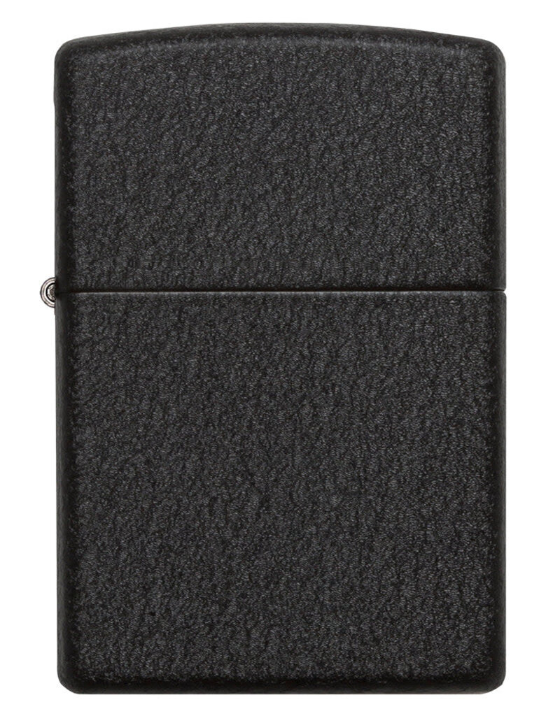 Zippo Black Crackle Lighter