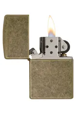 Zippo Antique Brass Lighter