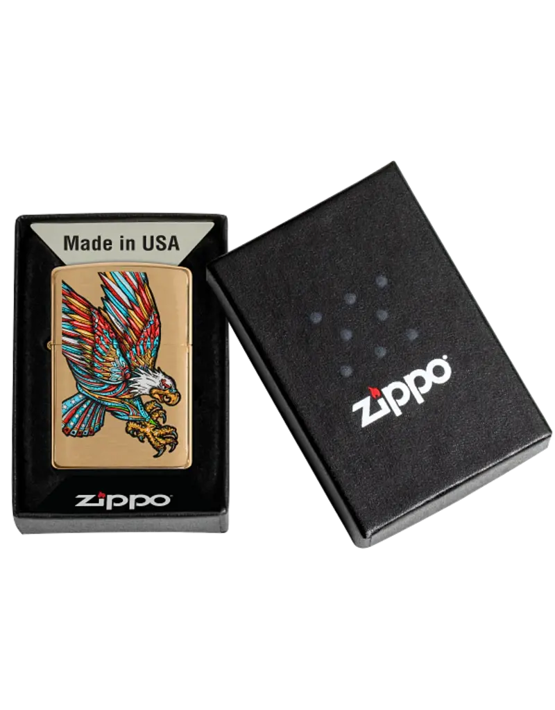 Zippo Tattoo Eagle Design