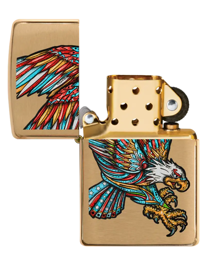 Zippo Tattoo Eagle Design