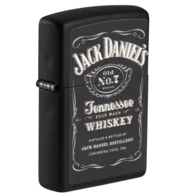 Zippo Jack Daniel's 3D Black Matte