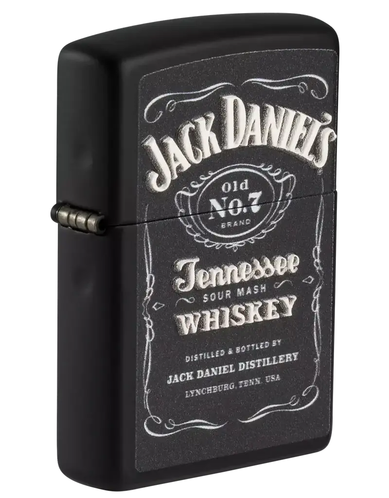 Zippo Jack Daniel's 3D Black Matte