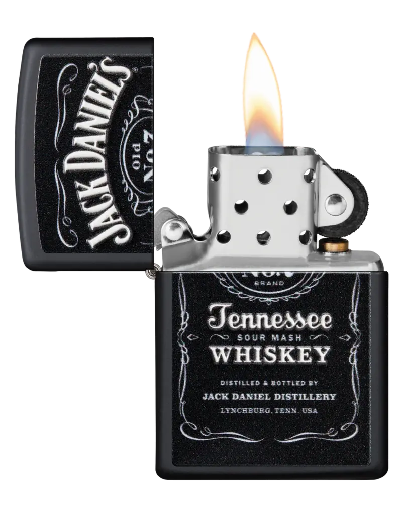 Zippo Jack Daniel's 3D Black Matte