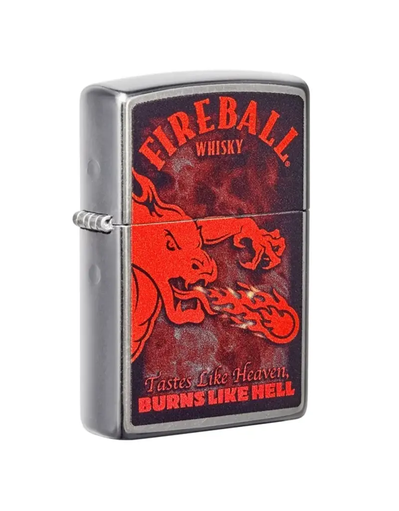 Zippo Fireball Street Chrome