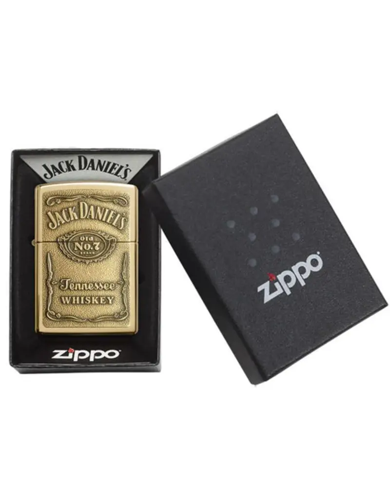 Zippo Jack Daniel's Brass