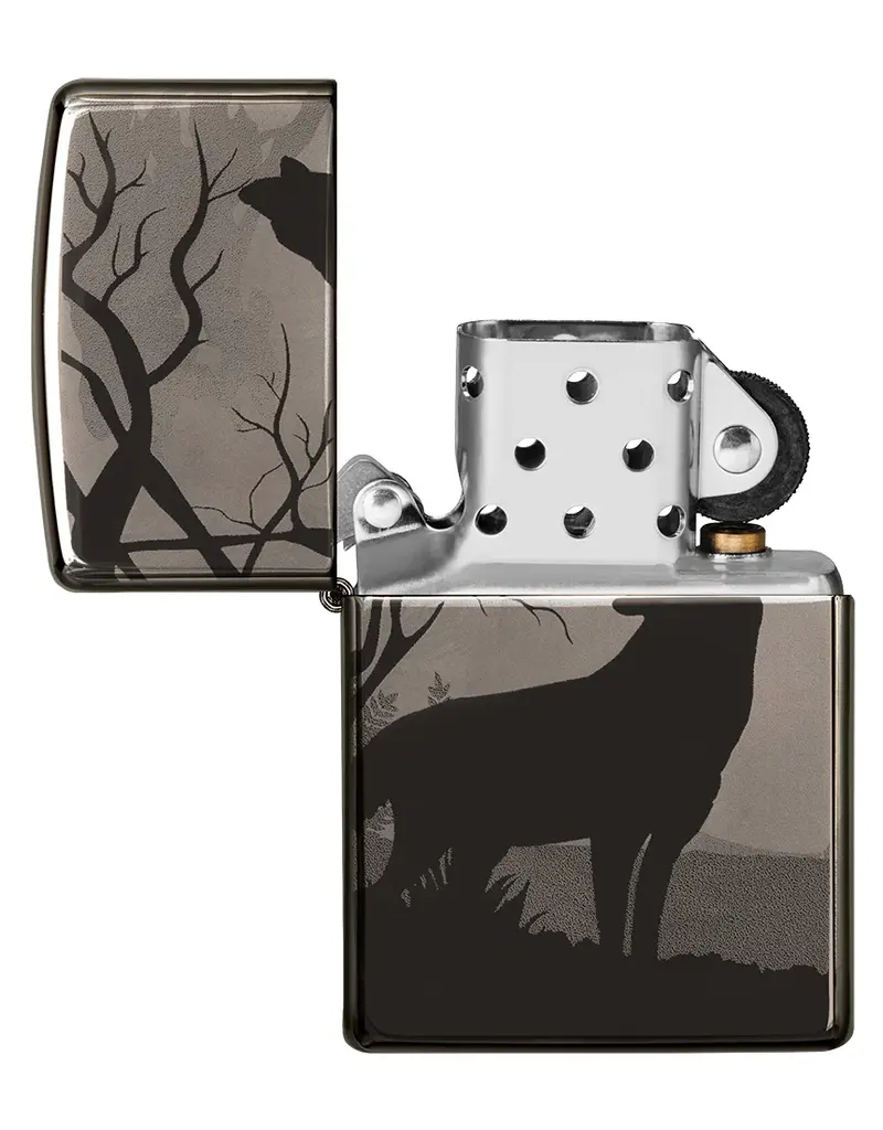 Zippo Wolves Design