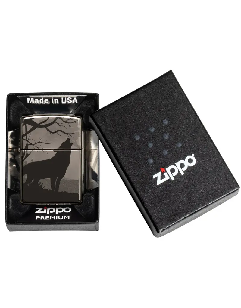 Zippo Wolves Design