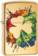 Zippo Graffiti Clover