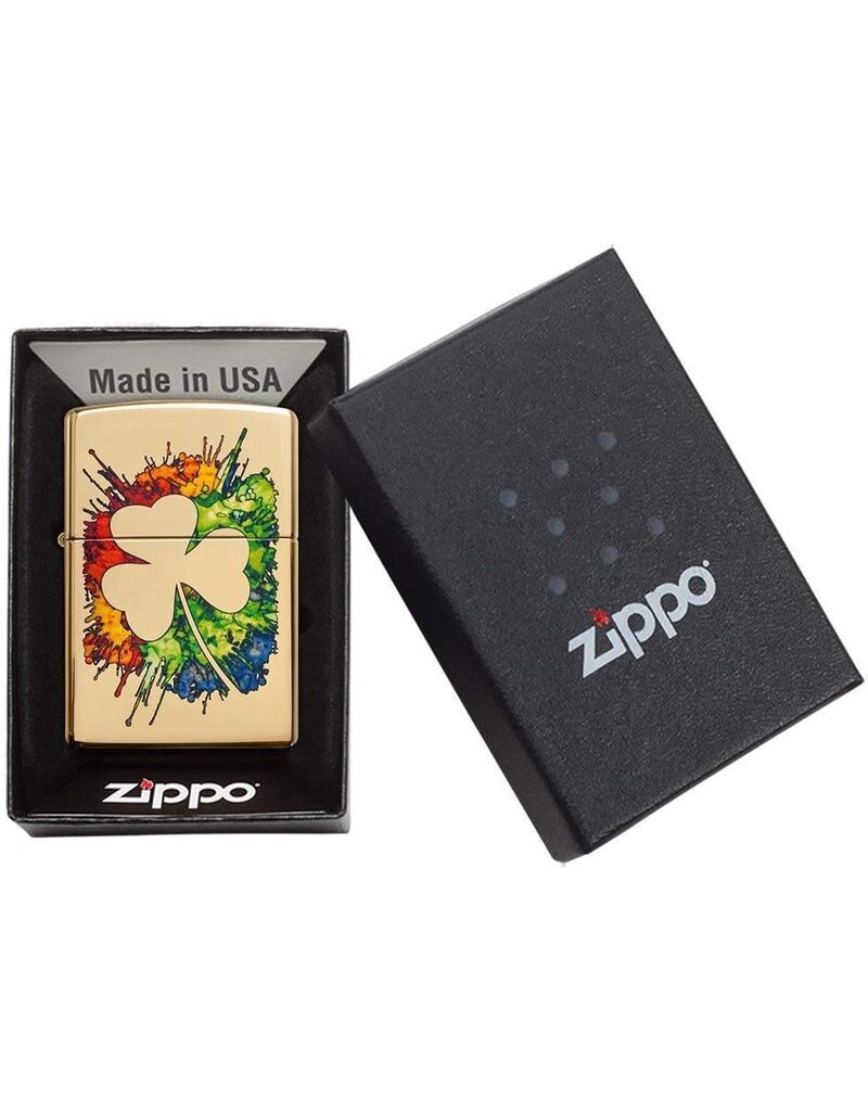 Zippo Graffiti Clover