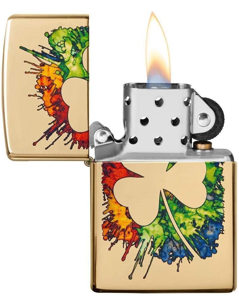 Zippo Graffiti Clover