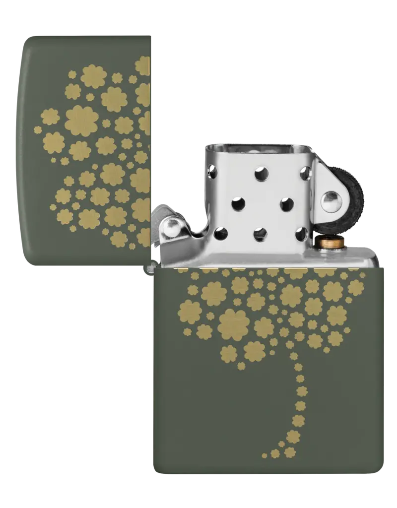 Zippo Four Leaf Clover