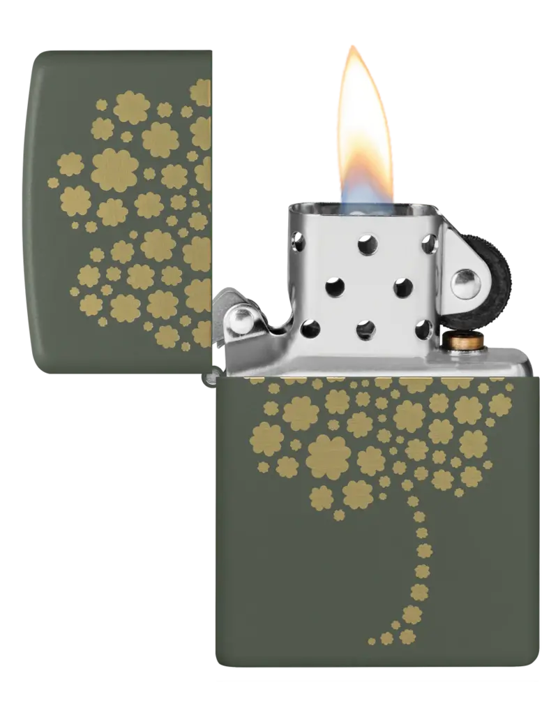 Zippo Four Leaf Clover