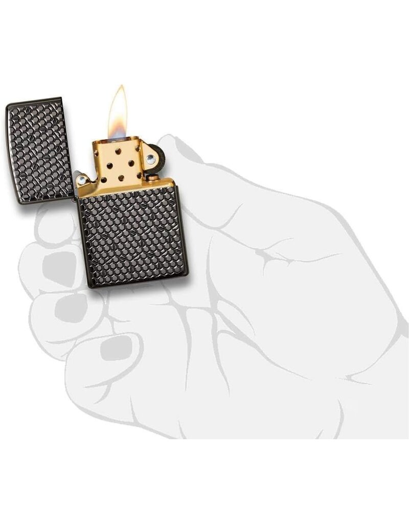 Zippo Hexagon Design