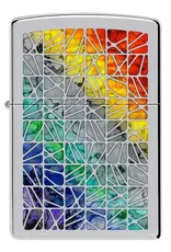 Zippo Rainbow Pattern Design