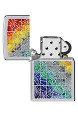 Zippo Rainbow Pattern Design