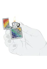 Zippo Rainbow Pattern Design