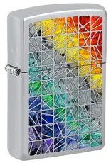 Zippo Rainbow Pattern Design