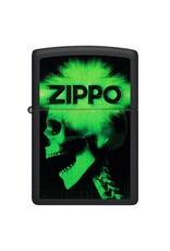 Zippo Green Zippo Skull