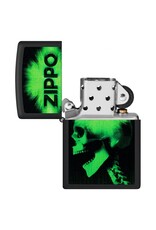 Zippo Green Zippo Skull