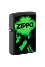 Zippo Green Zippo Skull