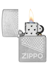 Zippo Street Chrome Checkered