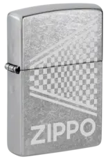 Zippo Street Chrome Checkered