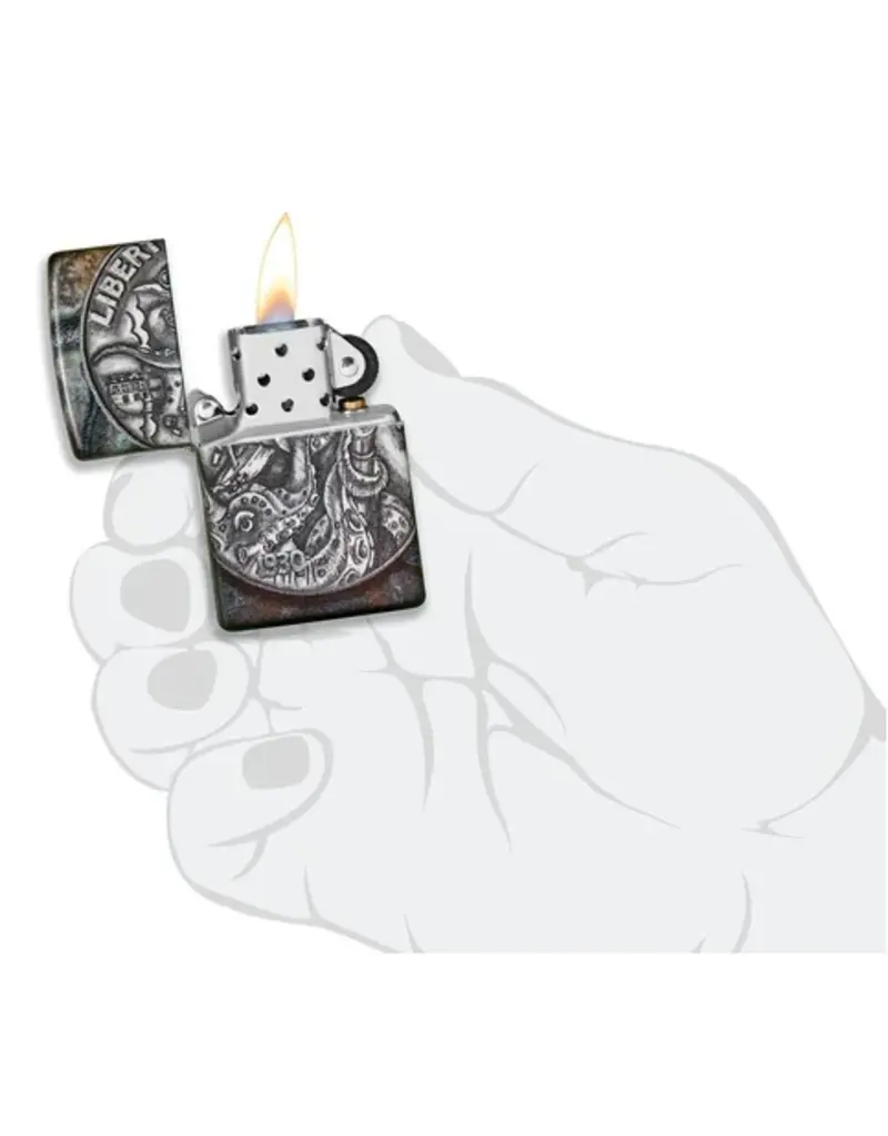 Zippo Pirate Coin Design