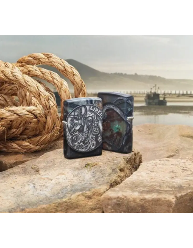 Zippo Pirate Coin Design
