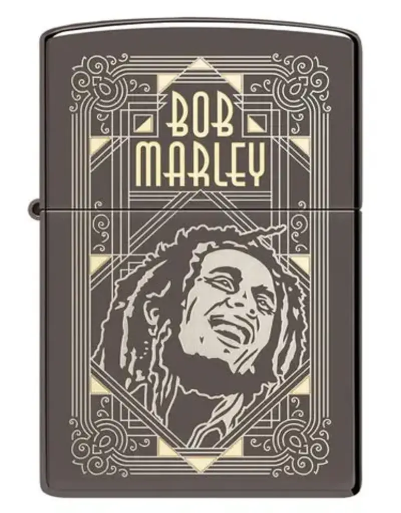 Zippo Bob Marley Black Ice